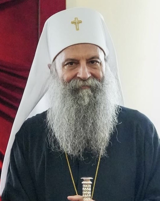 Patrijarh Porfirije razgovarao sa savetnikom predsednika SAD pastorom Bernsom