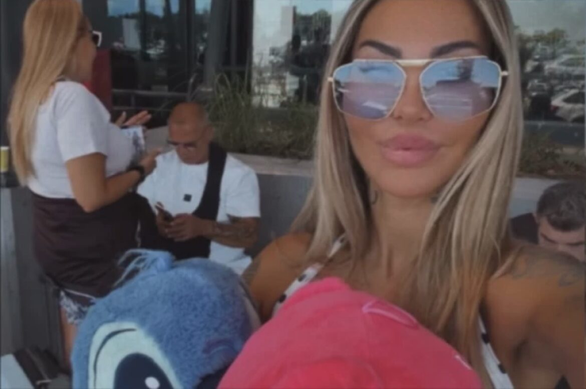 PRVI SNIMAK ANELI AHMIĆ SA AERODROMA: Spakovala kofere i krenula za Dubrovnik, pa IZUSTILA SAMO OVO! (FOTO)