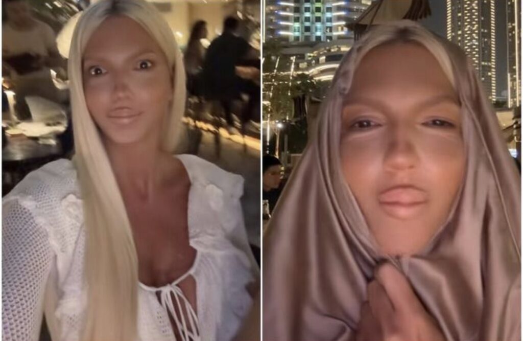 KARLEUŠU U DUBAIJU OGRNULI MARAMOM ZBOG GOLOTINJE! JK bujnim poprsjem&hellip;