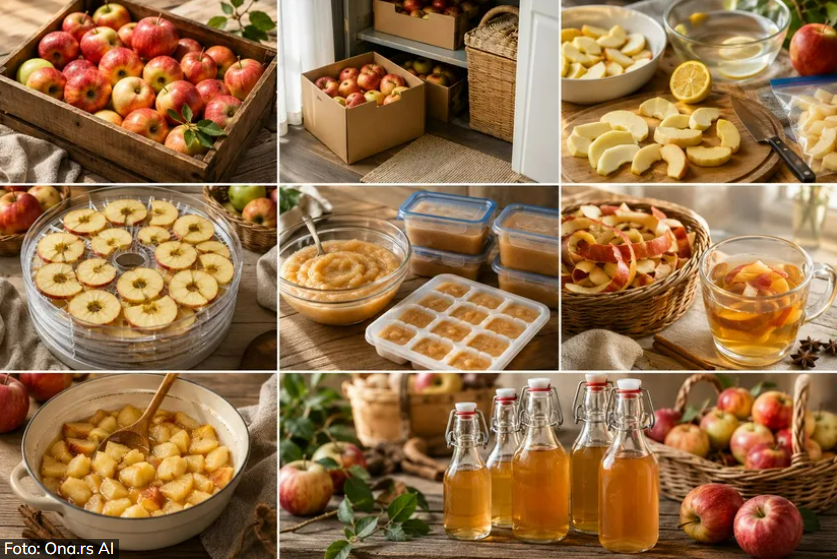 Imate previše jabuka, a nemate podrum? 7 načina da ih&hellip;