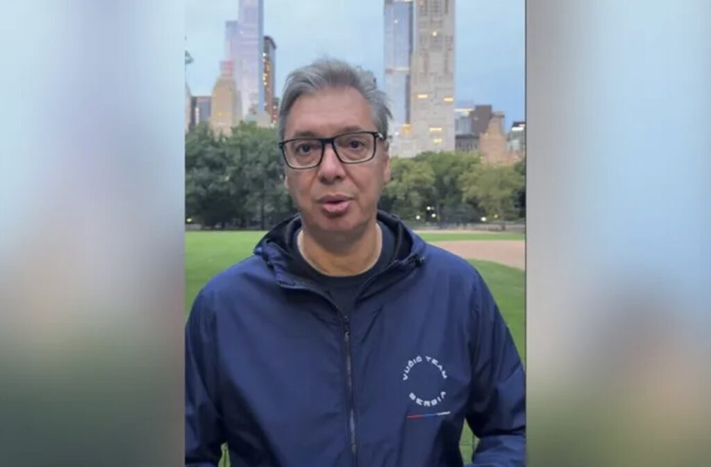 Vučić se obratio u 6 ujutru iz Central parka u&hellip;