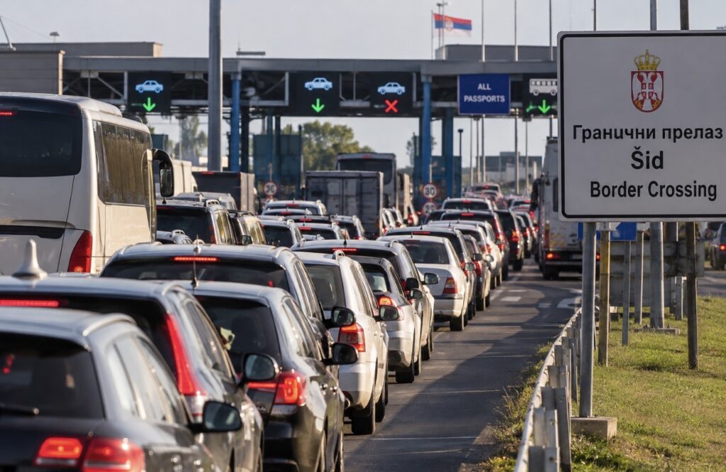 OGROMNE KOLONE NA GRANIČNOM PRELAZU ŠID! Obustavljen saobraćaj i na&hellip;