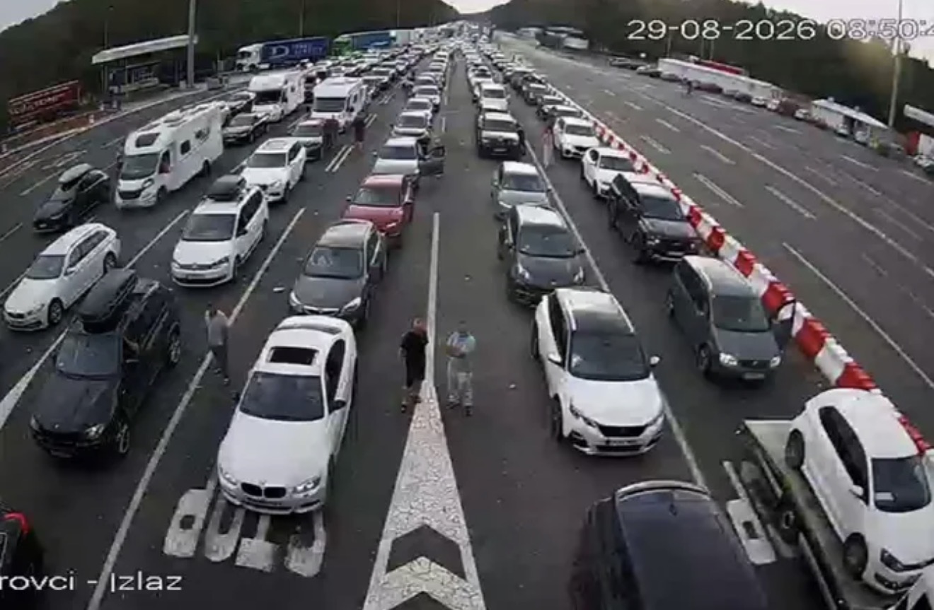 Ovo je stanje na graničnim prelazima jutros u 5.15