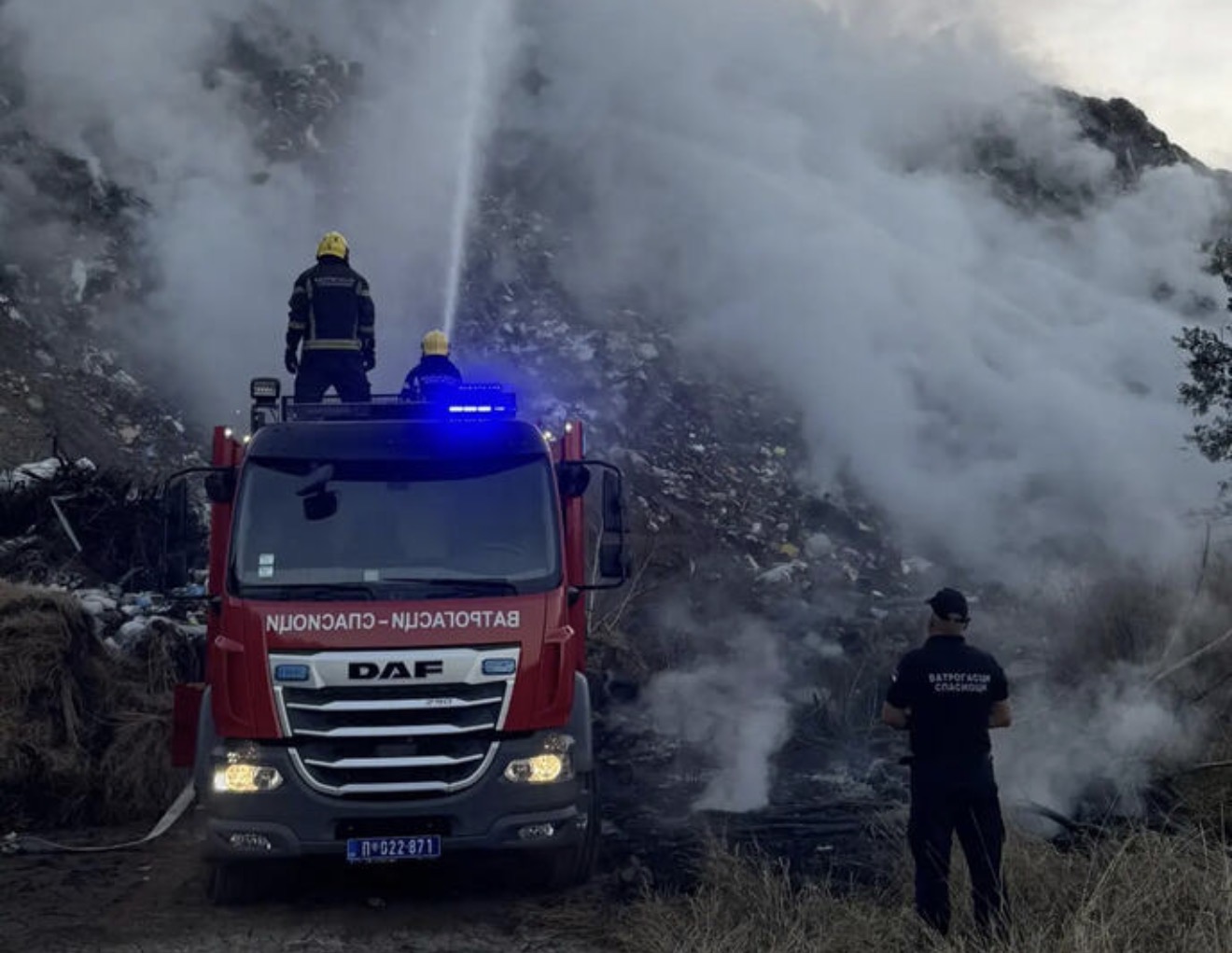 KRAGUJEVAC: Ugašen požar na deponiji
