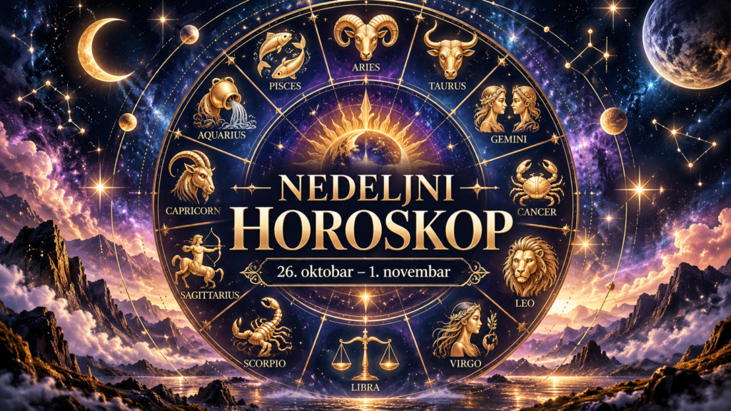 NEDELJNI HOROSKOP OD 26. OKTOBRA DO 1. NOVEMBRA: Veliki preokreti&hellip;