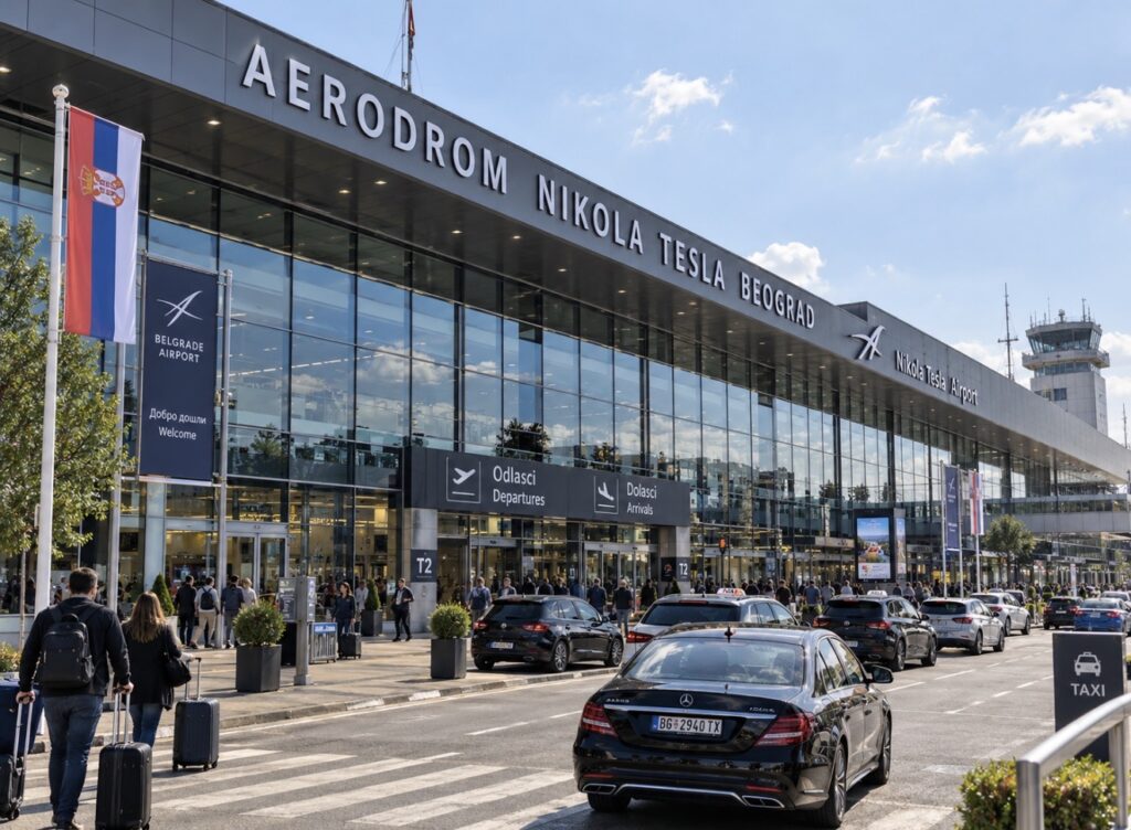 HAOS NA AERODROMU „NIKOLA TESLA“: Kolone vozila, „Kiss & Fly“&hellip;