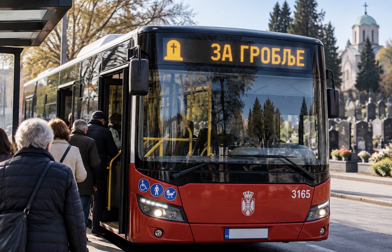 Pojačane linije ka grobljima u subotu zbog Zadušnica