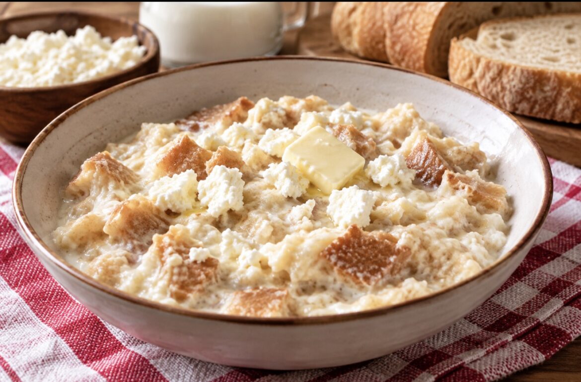 Popara kao iz vrtića: Recept za kremast doručak od starog hleba gotov za 15 minuta