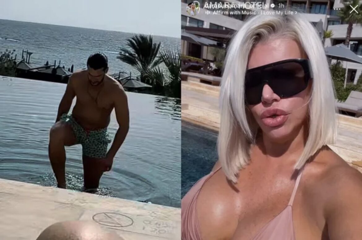 Skinuo se dečko Dare Bubamare: Pevačica snimila njegovo golo telo, pa okrenula kameru ka sebi – dekolte puca!