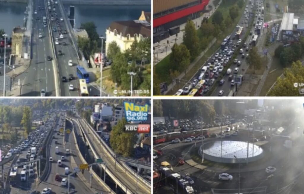 JUTARNJI ŠPIC U BEOGRADU! Vozila mile na pojedinim deonicama, a&hellip;
