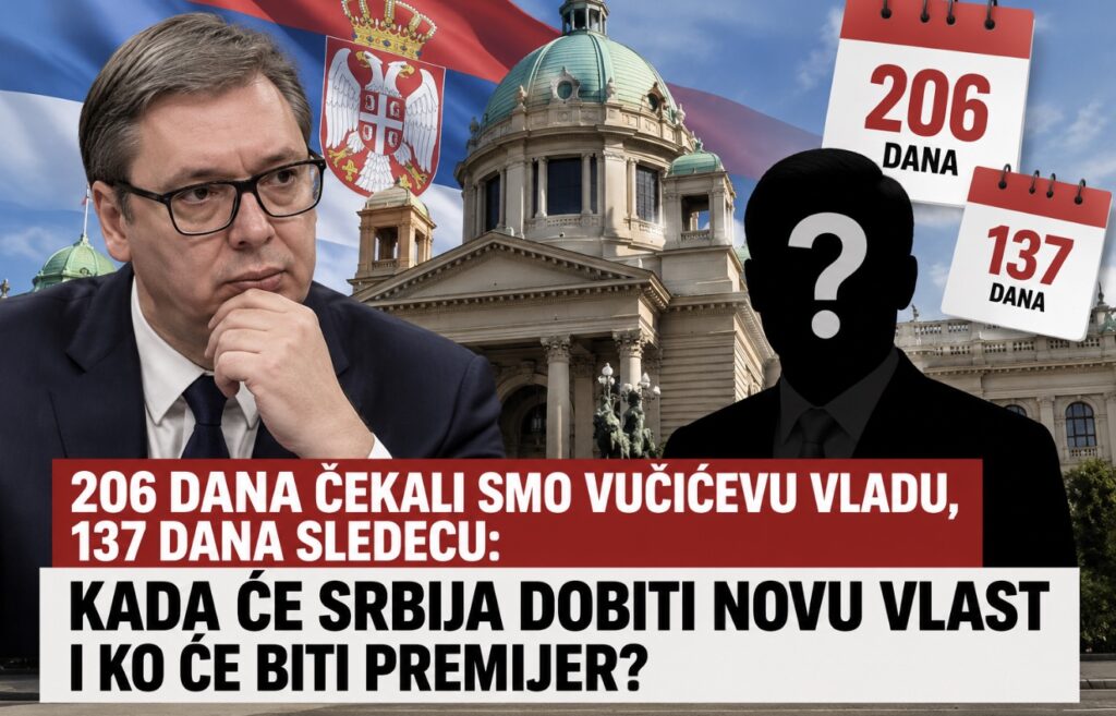 206 dana čekali smo Vučićevu vladu, 137 dana sledeću: Kada&hellip;