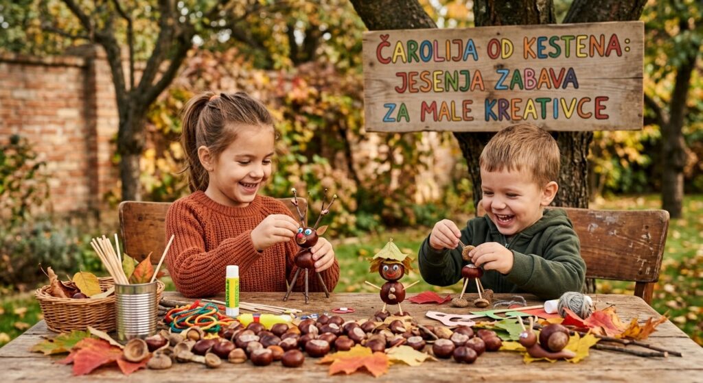 Čarolija od kestena: Jesenja zabava za male kreativce