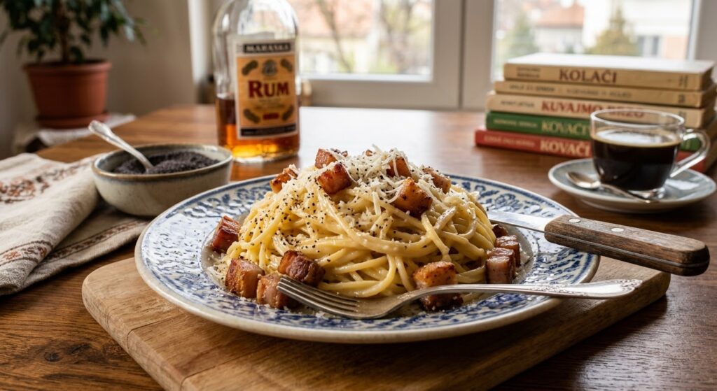 Recept za originalnu italijansku karbonaru: Evo kako da dobijete kremastu&hellip;