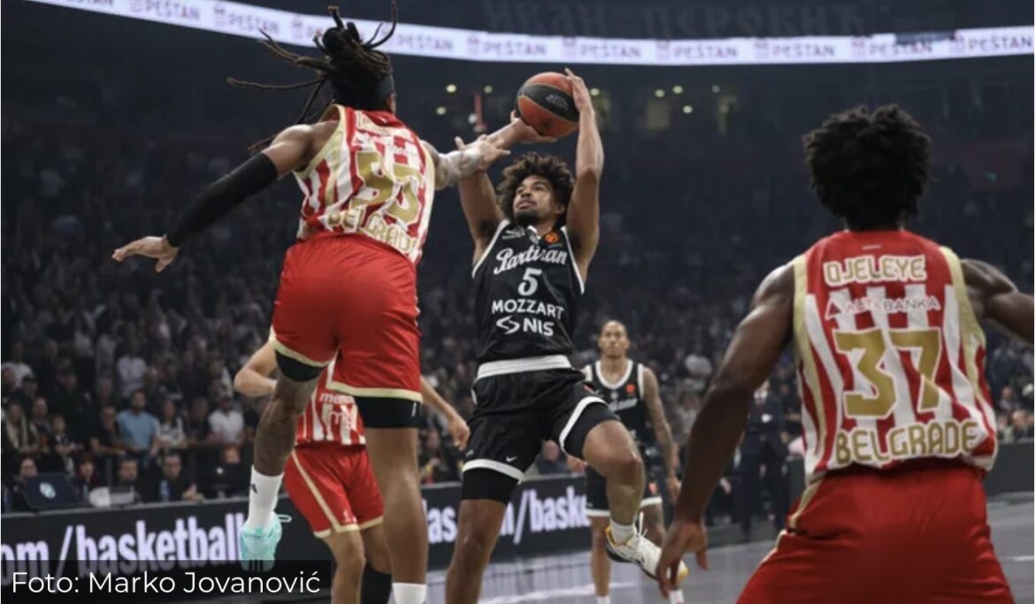 Partizan – Zvezda: Drugo poluvreme opet krenulo u znaku Partizana