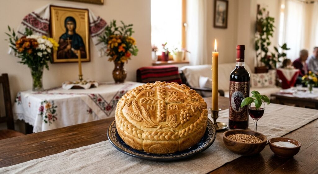 Domaća slavska pogača